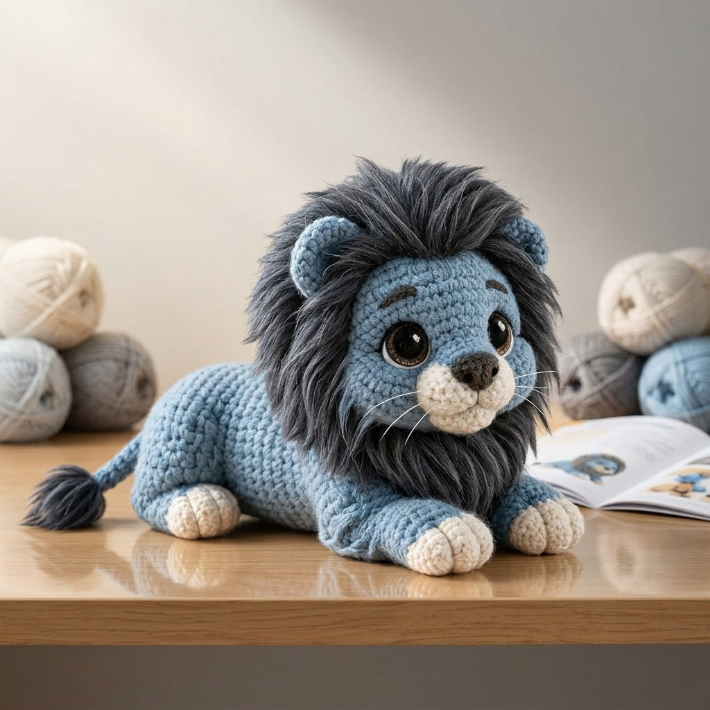 Crochet Lion Kit