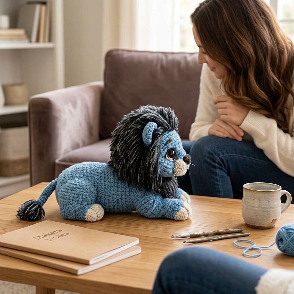 Crochet Lion Kit