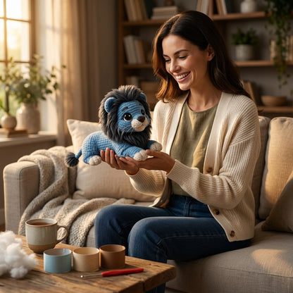 Crochet Lion Kit