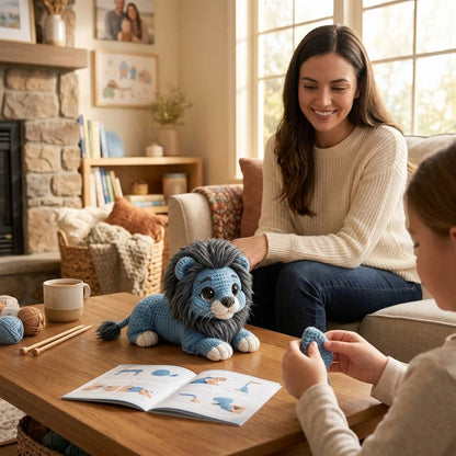 Crochet Lion Kit